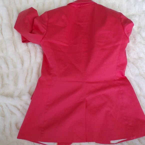Banana Republic pink Preppy cotton  blazer 0 - Picture 12 of 12